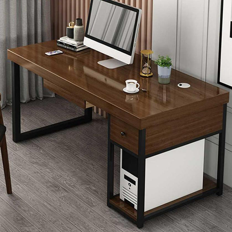 Contemporary Wooden Gaming Desk for Office 23.6"W X 29.5"H Desk