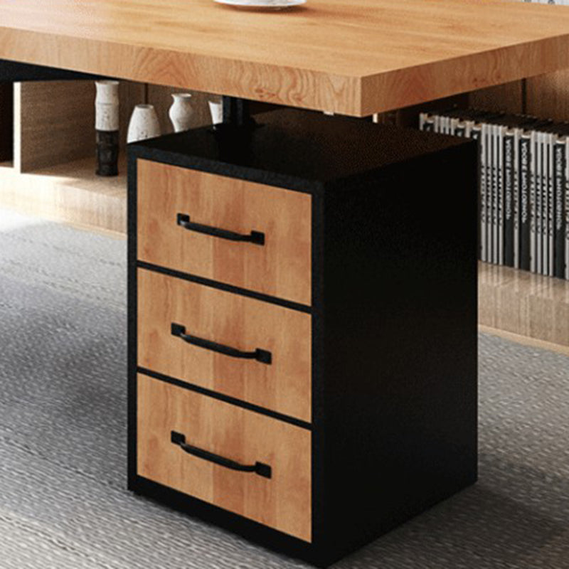 Contemporary Office Desk Rectangular Solid Wood Executive Desks