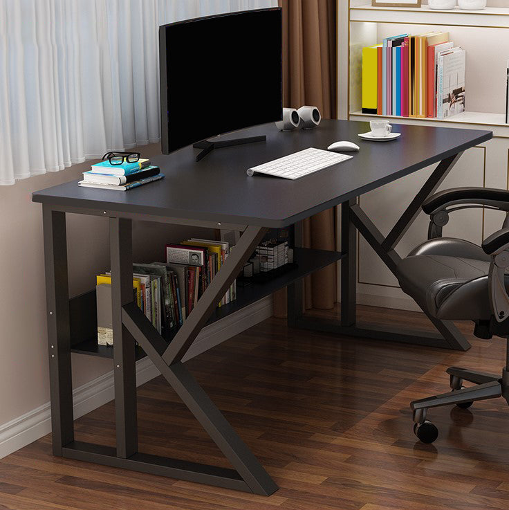 Ergonomic Wooden Writing Desk Contemporary Computer Desk for Dormitory