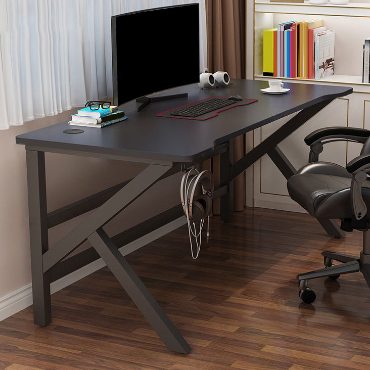 Ergonomic Wooden Writing Desk Contemporary Computer Desk for Dormitory