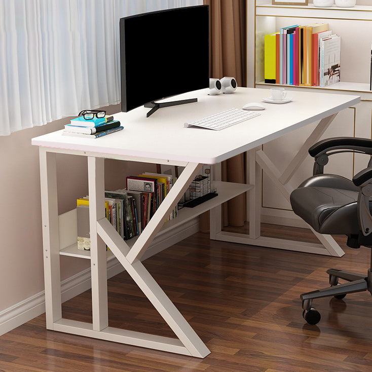 Ergonomic Wooden Writing Desk Contemporary Computer Desk for Dormitory