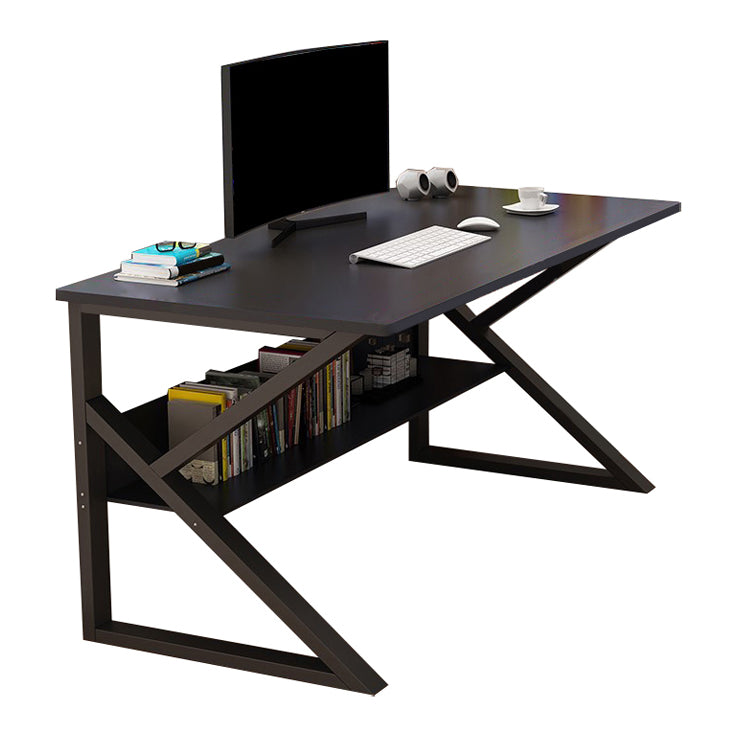 Ergonomic Wooden Writing Desk Contemporary Computer Desk for Dormitory