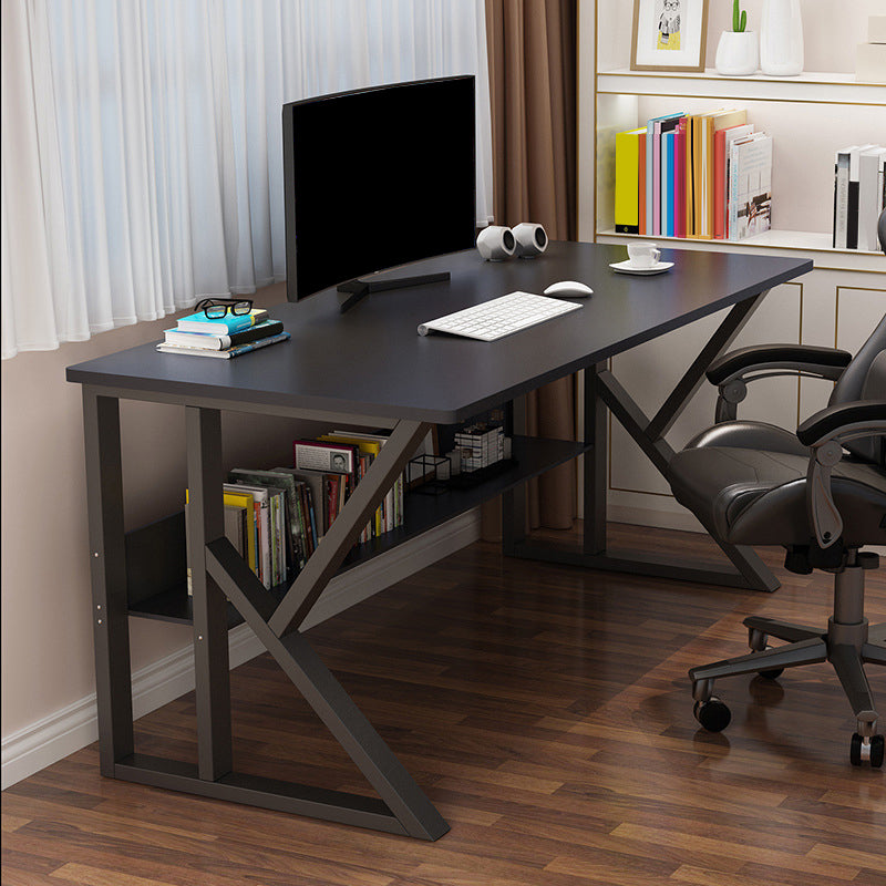 Ergonomic Wooden Writing Desk Contemporary Computer Desk for Dormitory