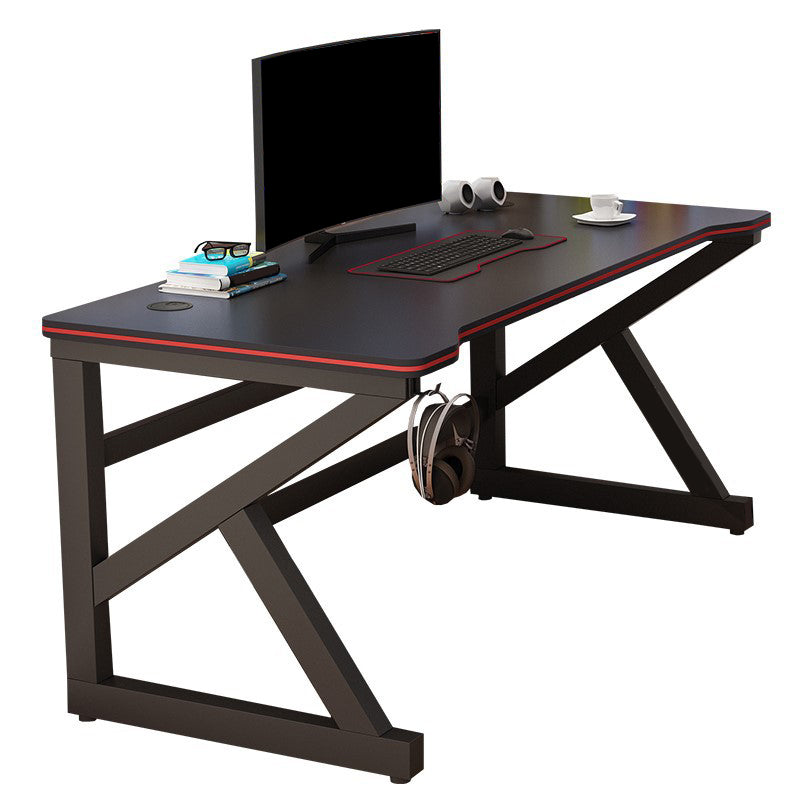 Ergonomic Wooden Writing Desk Contemporary Computer Desk for Dormitory