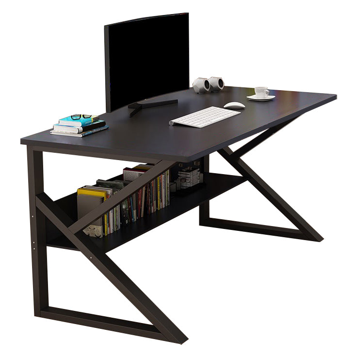 Ergonomic Wooden Writing Desk Contemporary Computer Desk for Dormitory