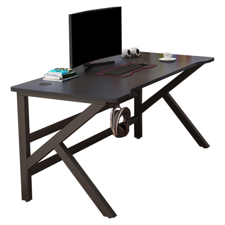 Ergonomic Wooden Writing Desk Contemporary Computer Desk for Dormitory