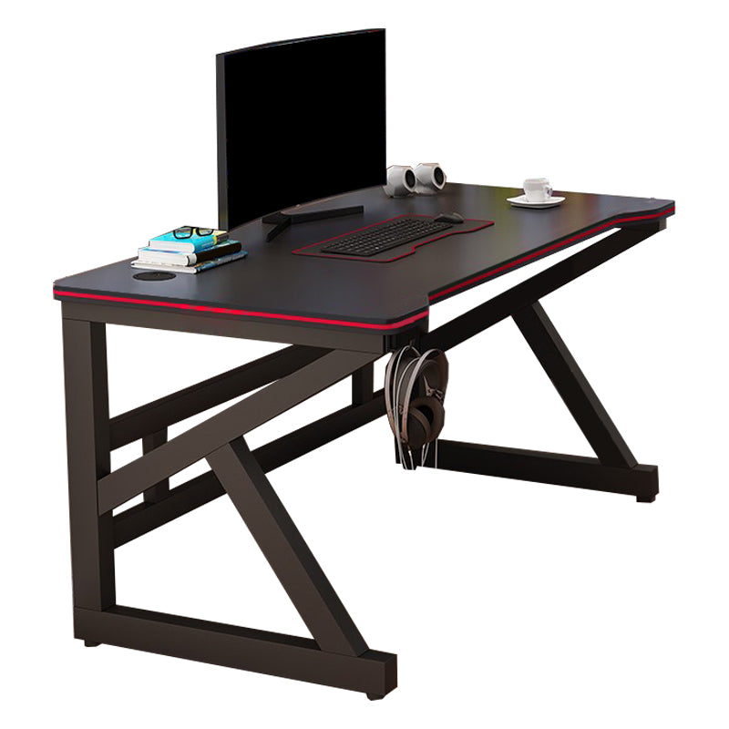 Ergonomic Wooden Writing Desk Contemporary Computer Desk for Dormitory