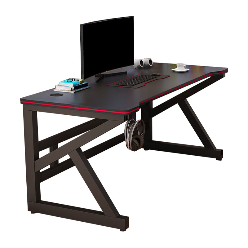 Ergonomic Wooden Writing Desk Contemporary Computer Desk for Dormitory