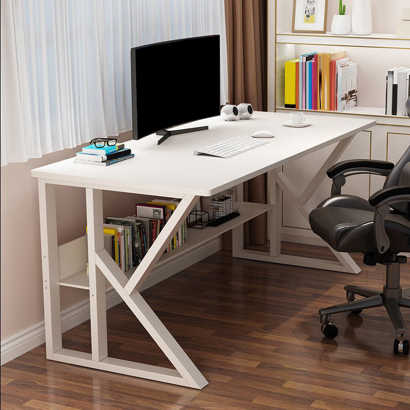 Ergonomic Wooden Writing Desk Contemporary Computer Desk for Dormitory