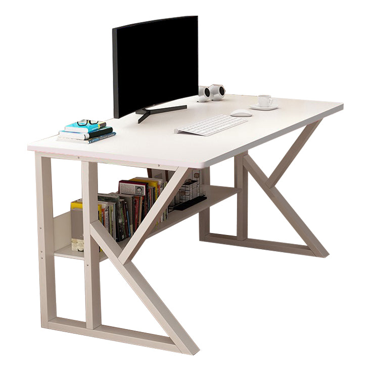 Ergonomic Wooden Writing Desk Contemporary Computer Desk for Dormitory