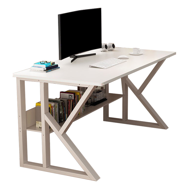 Ergonomic Wooden Writing Desk Contemporary Computer Desk for Dormitory