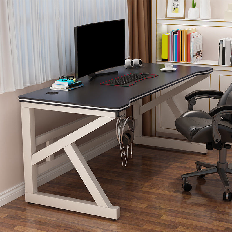 Ergonomic Wooden Writing Desk Contemporary Computer Desk for Dormitory