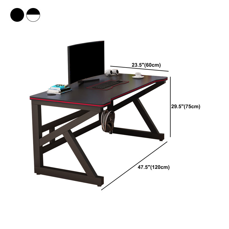 Ergonomic Wooden Writing Desk Contemporary Computer Desk for Dormitory