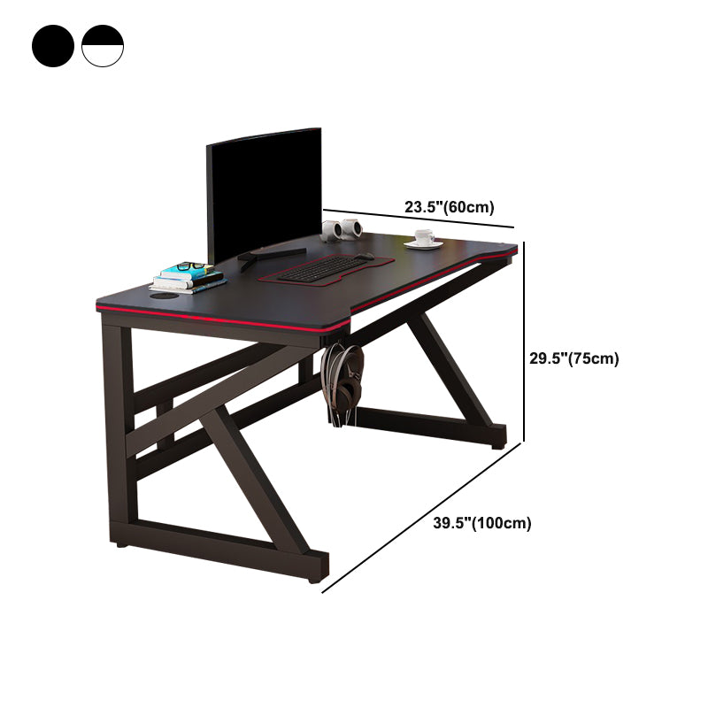 Ergonomic Wooden Writing Desk Contemporary Computer Desk for Dormitory