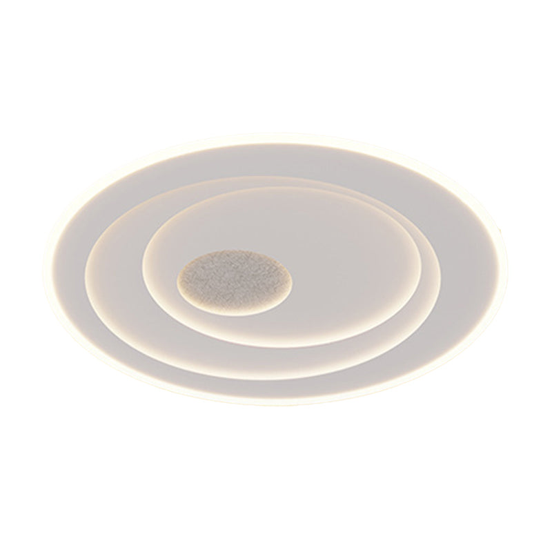 Contemporary Flush Mount Lighting LED White Ceiling Light for Home