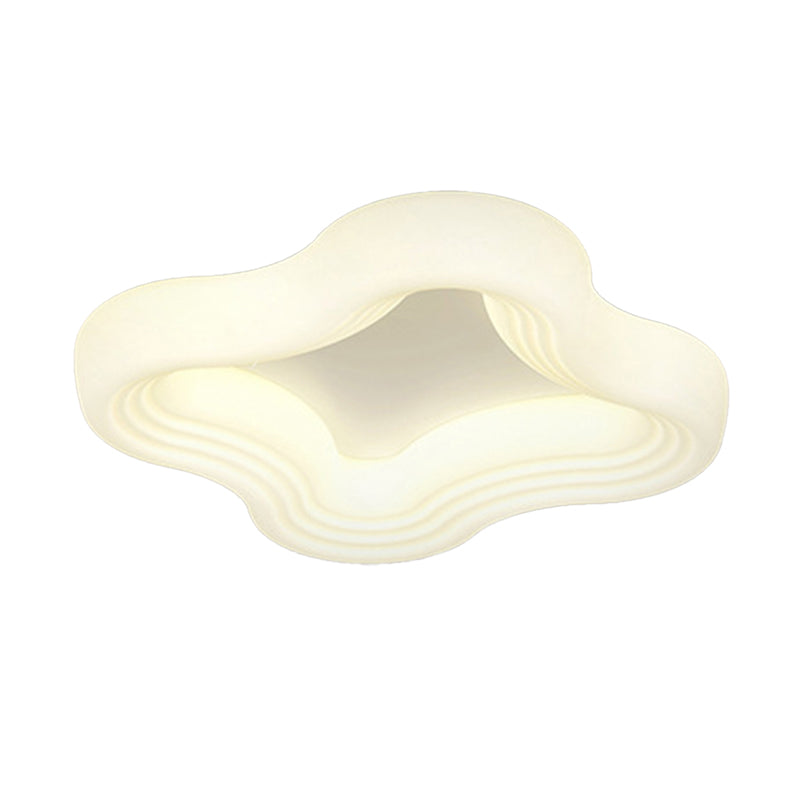 LED Modernism Ceiling Light Flush Mount White Lighting for Restaurant