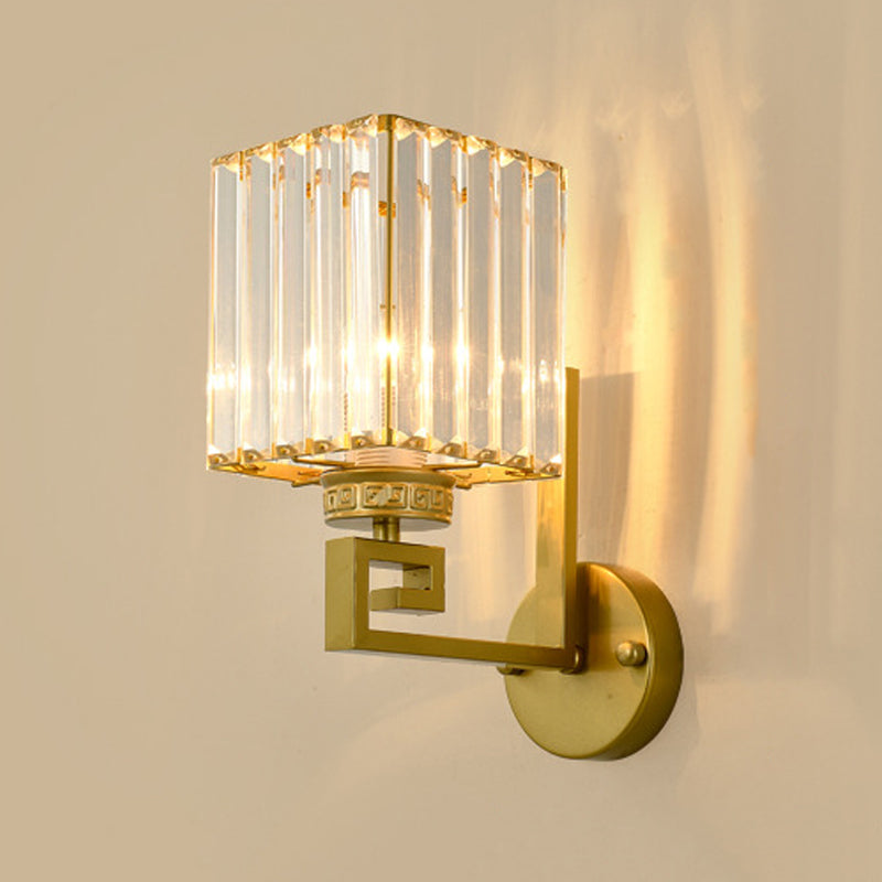 Modern Rectangular Vanity Wall Lights Crystal Vanity Wall Light Fixtures