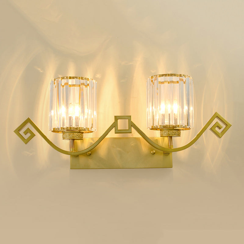 Modern Rectangular Vanity Wall Lights Crystal Vanity Wall Light Fixtures