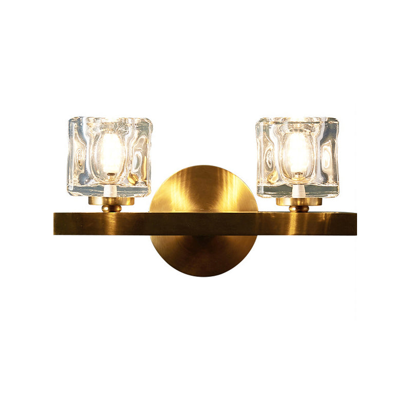 Modern Rectangular Vanity Light Fixtures Crystal Vanity Lighting