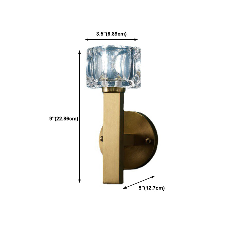 Modern Rectangular Vanity Light Fixtures Crystal Vanity Lighting