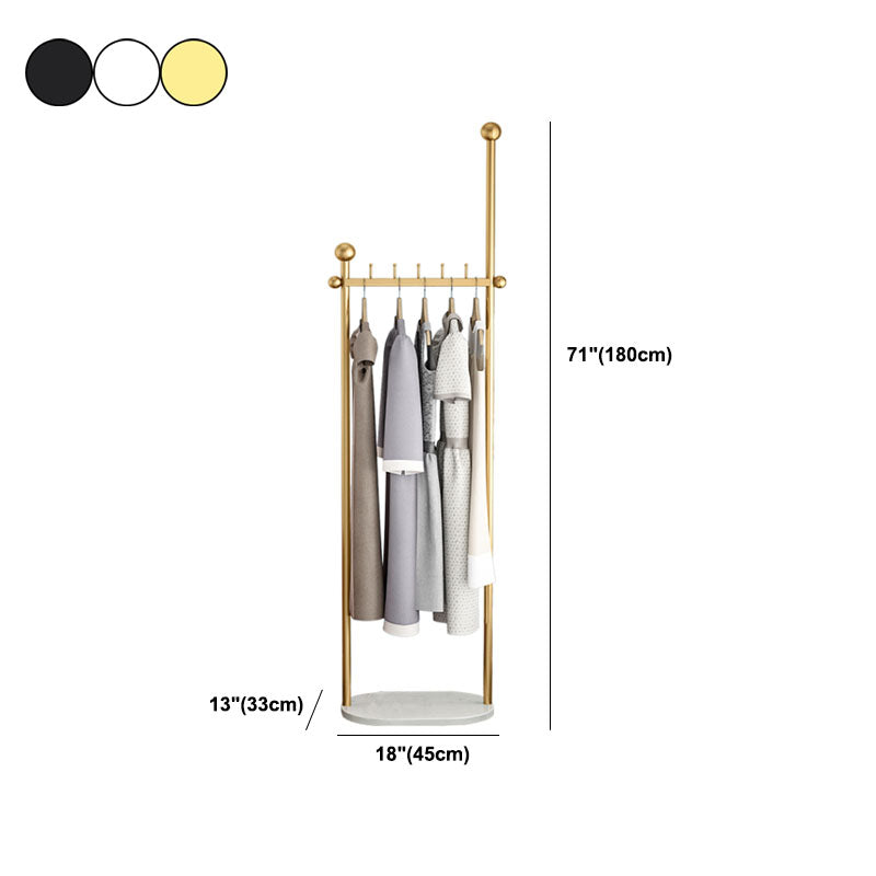 Brilliant Metal Coat Hanger Solid Color Coat Hooks Coat Rack for Bedroom