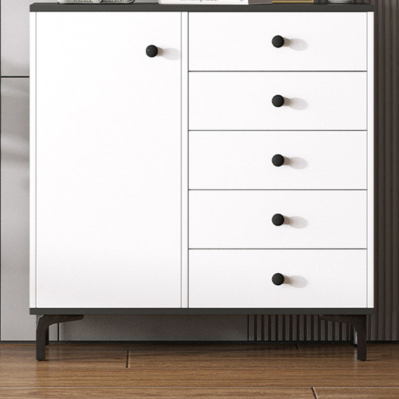 Contemporary Accent Chest 13.38" Wide Wood Rectangle Chest with Drawers