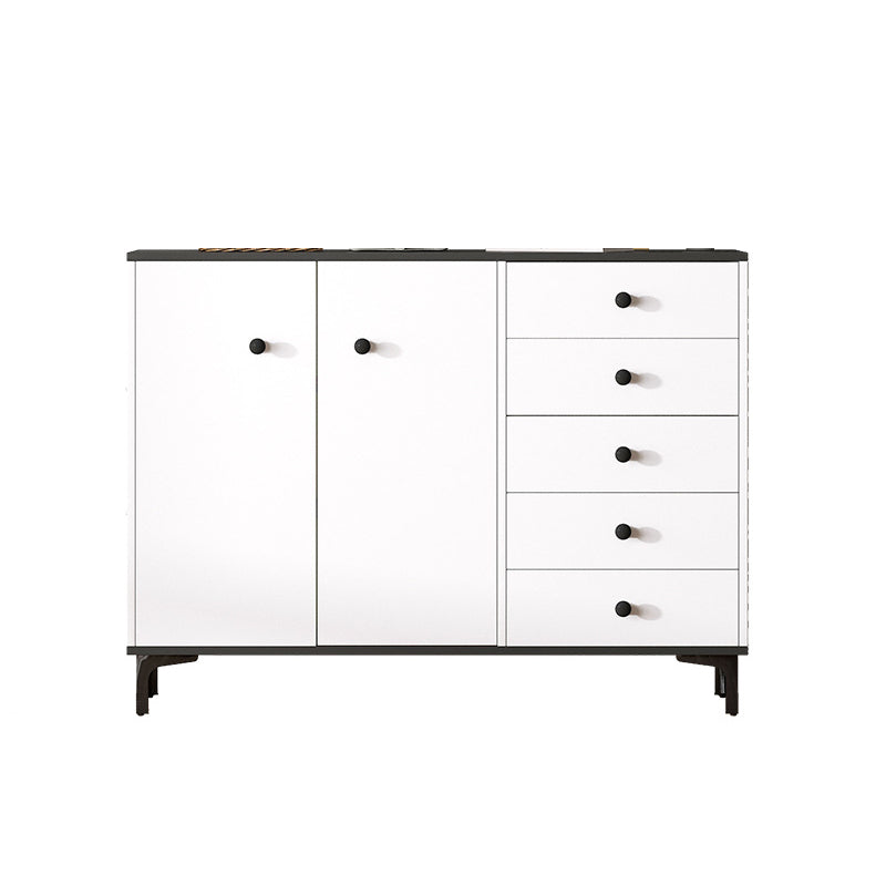 Contemporary Accent Chest 13.38" Wide Wood Rectangle Chest with Drawers