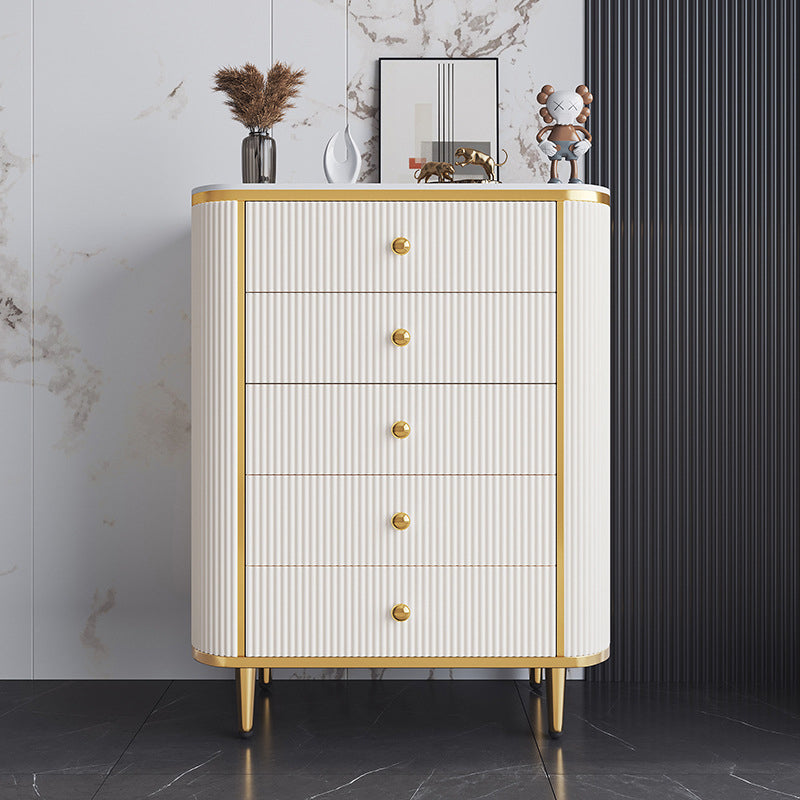 Modern Accent Chest 14.96" Wide Chest with Drawers, Water Resistant