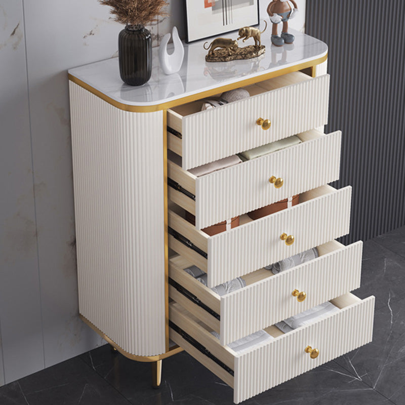 Modern Accent Chest 14.96" Wide Chest with Drawers, Water Resistant