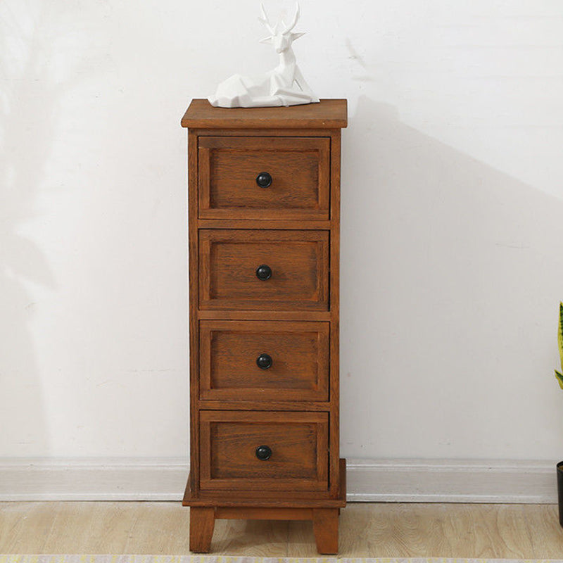 Mid-Century Modern Accent Chest 11.81" Wide Rectangle Standard Chest with Drawers