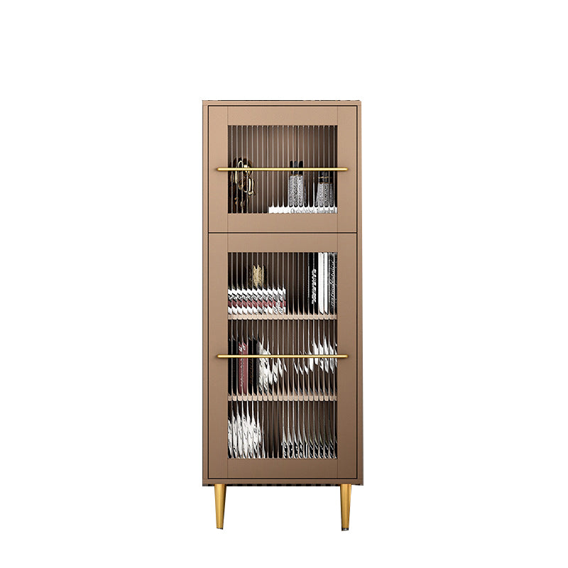 Modern Wood Accent Cabinet 15.74" Wide Storage Cabinet with 2 Doors