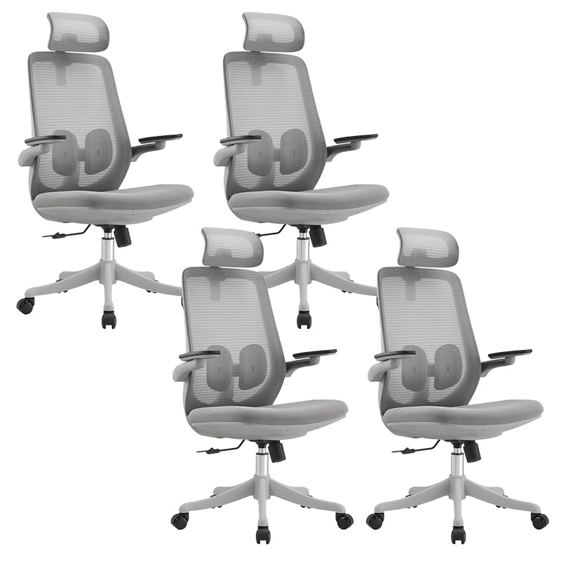 High Back Office Chair Contemporary Lumbar Support Desk Chair