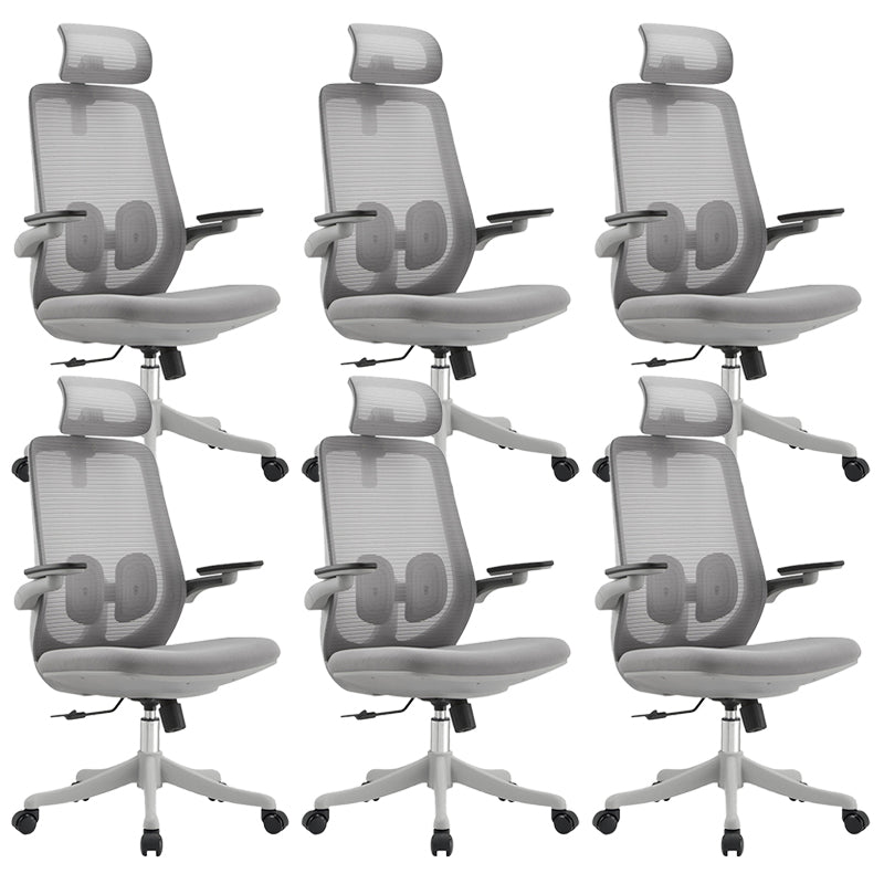 High Back Office Chair Contemporary Lumbar Support Desk Chair