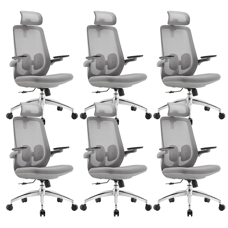 High Back Office Chair Contemporary Lumbar Support Desk Chair