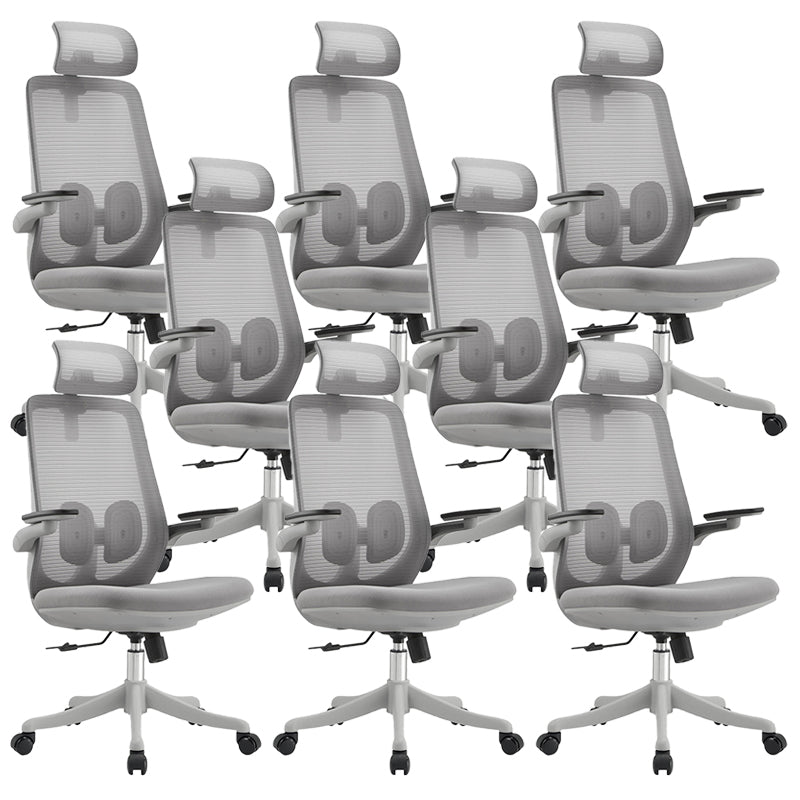 High Back Office Chair Contemporary Lumbar Support Desk Chair