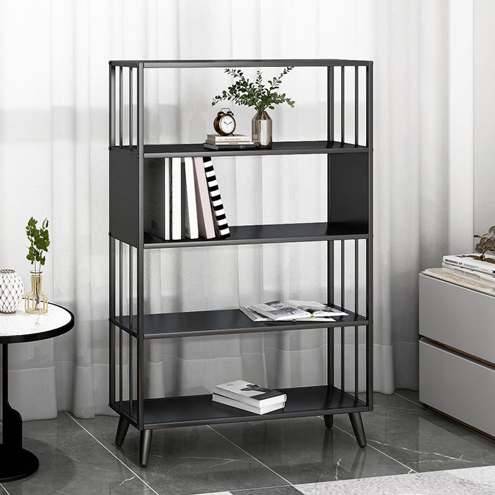 Modern Shelves Metal Bookshelf Etagere Open Shelf Bookcase with Metal Legs