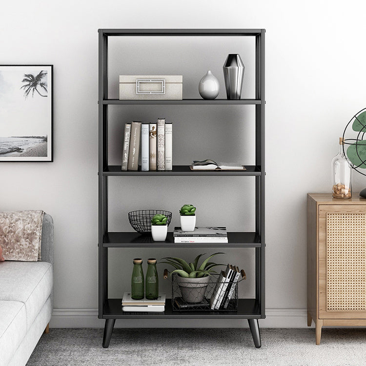 Modern Shelves Metal Bookshelf Etagere Open Shelf Bookcase with Metal Legs