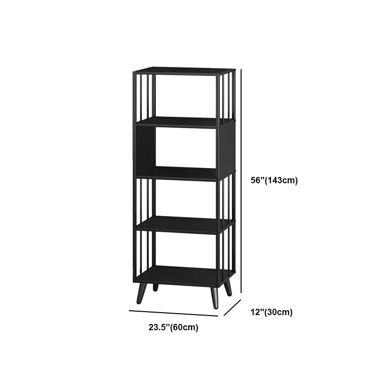 Modern Shelves Metal Bookshelf Etagere Open Shelf Bookcase with Metal Legs