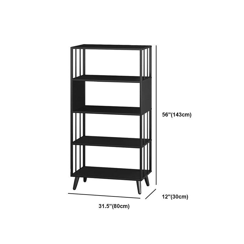 Modern Shelves Metal Bookshelf Etagere Open Shelf Bookcase with Metal Legs