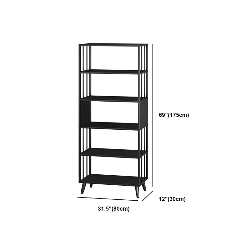 Modern Shelves Metal Bookshelf Etagere Open Shelf Bookcase with Metal Legs