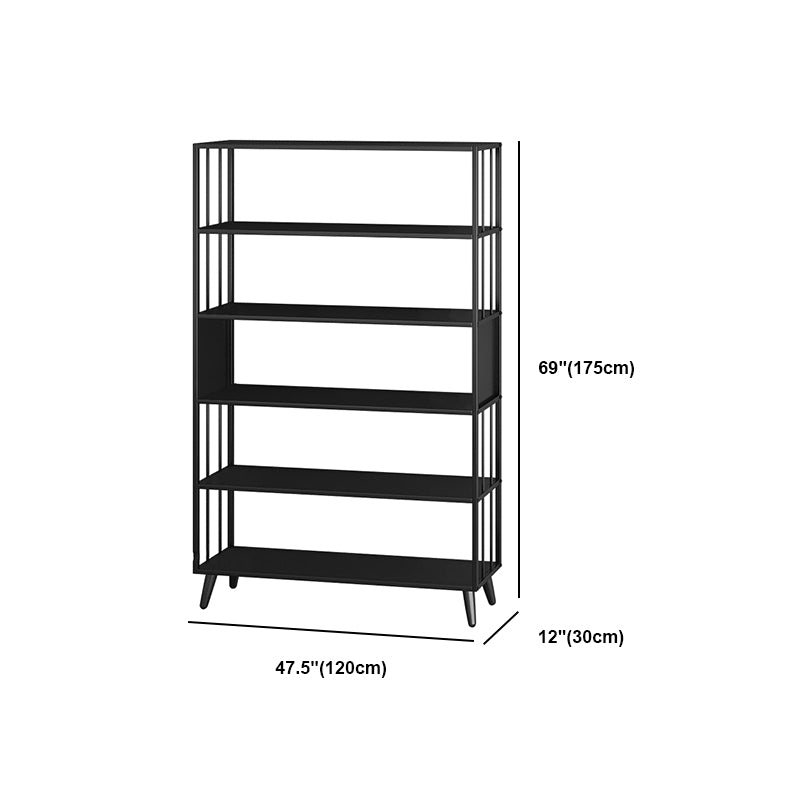 Modern Shelves Metal Bookshelf Etagere Open Shelf Bookcase with Metal Legs