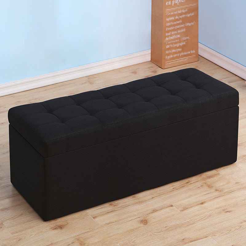 15.7" H Modern Cushioned Entryway Bench Upholstered Seating Bench