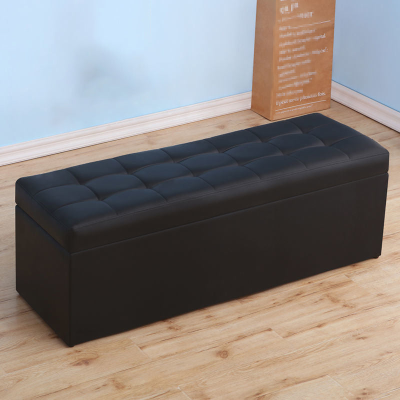 15.7" H Modern Cushioned Entryway Bench Upholstered Seating Bench