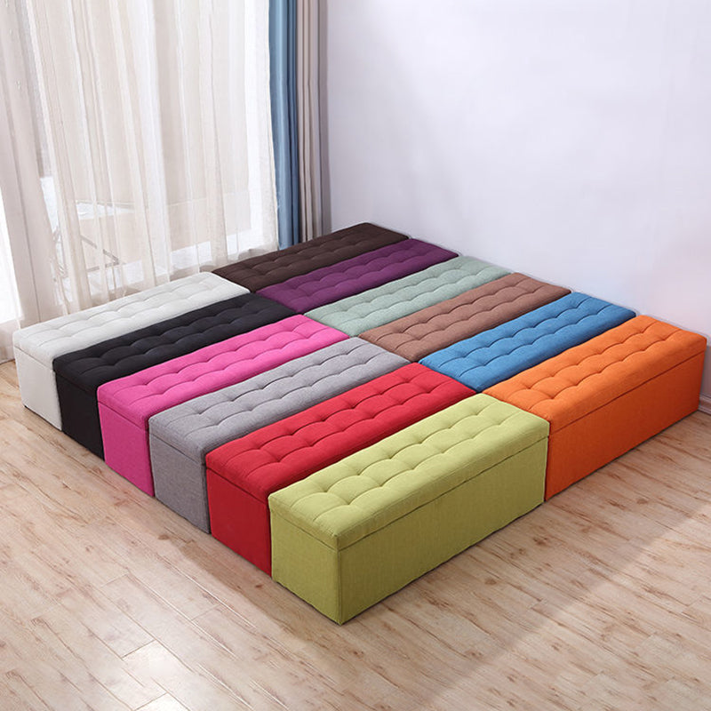 15.7" H Modern Cushioned Entryway Bench Upholstered Seating Bench