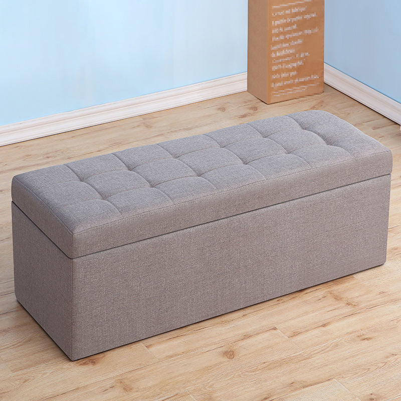 15.7" H Modern Cushioned Entryway Bench Upholstered Seating Bench