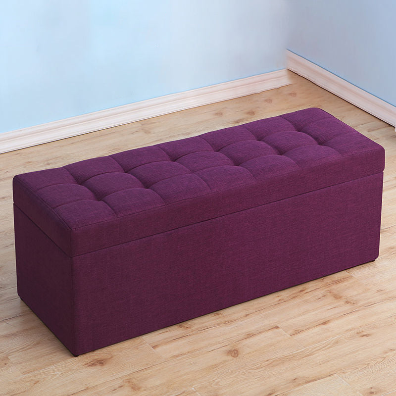 15.7" H Modern Cushioned Entryway Bench Upholstered Seating Bench