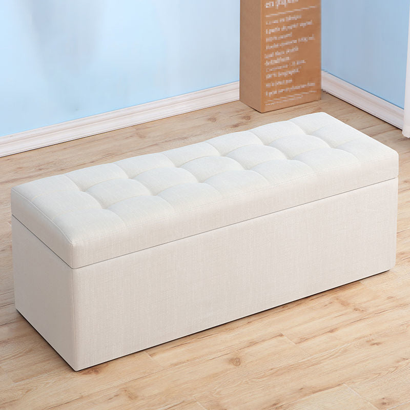 15.7" H Modern Cushioned Entryway Bench Upholstered Seating Bench