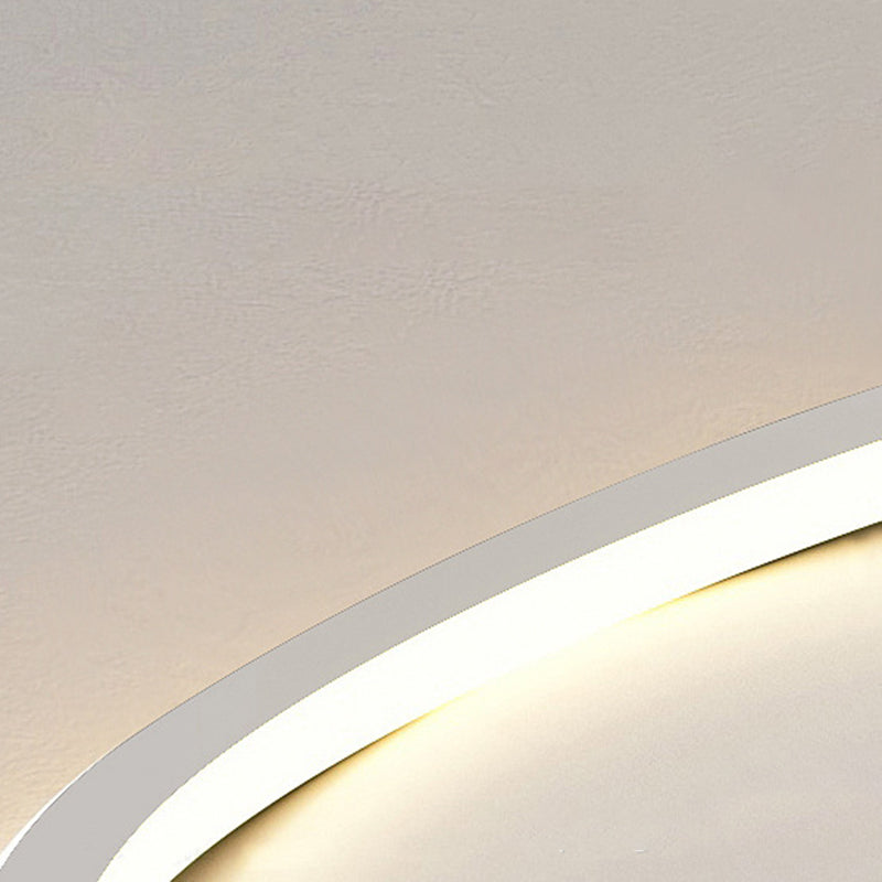 Modern Style Multi-Ring Shape Flush Mount Acrylic Ceiling Light for Living Room