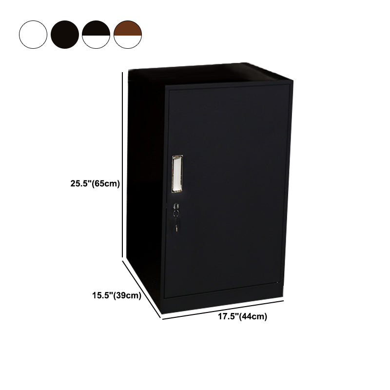 Vertical Filing Cabinet Metal Fire-Resistant File Cabinet with Storage