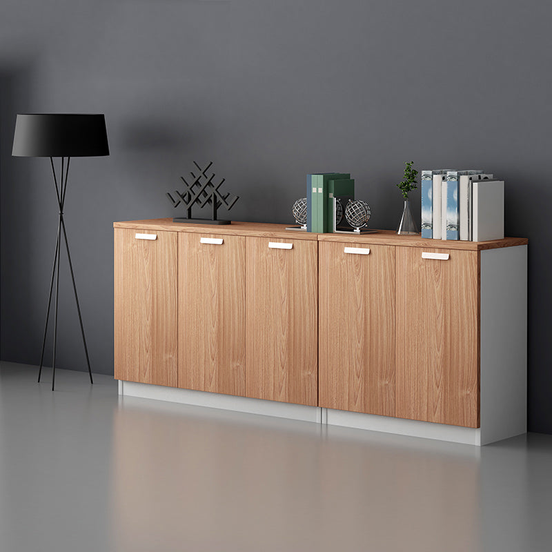 Wood Filing Cabinet Contemporary File Cabinet with Storage for Home or Office